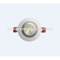 IP65 3.5 inch Recessed waterproof square or round COB 15W LED down light