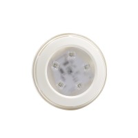 LITWOW low voltage 5000k soft white single submersible waterproof 5 led portable hanging puck lights for shower ceiling